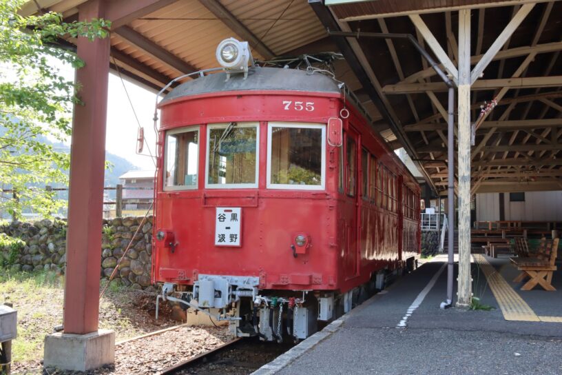 モ750形755号（旧谷汲駅）