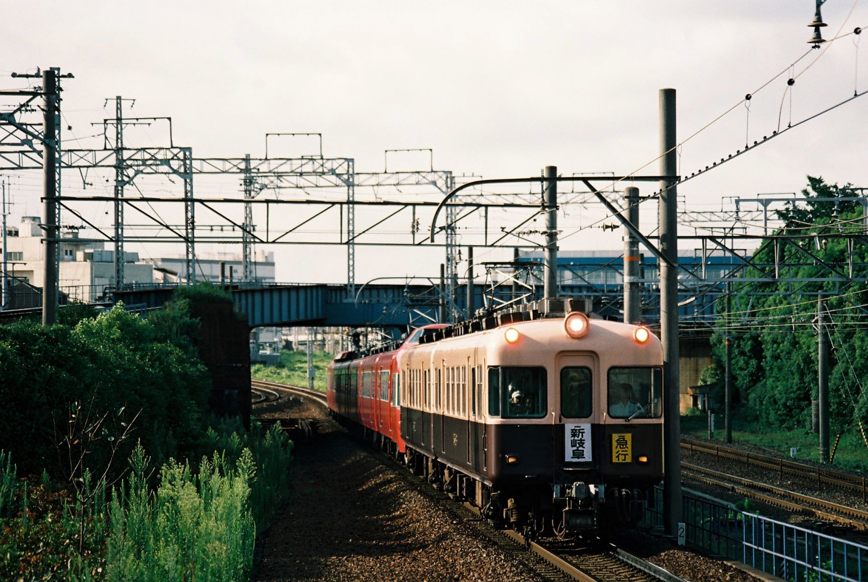 2004年8月2日727列車（5500系＋7000系）